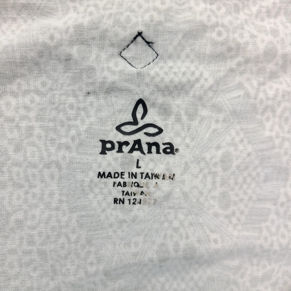 Prana Size Large Faux Wrap dress recycled materials - Picture 4 of 5